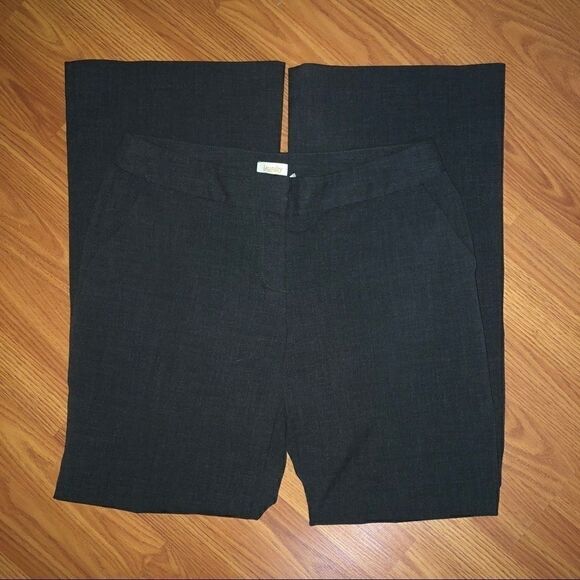 Laundry by Shelli Segal Charcoal Gray Slacks - 4S - Picture 3 of 5